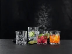 Nachtmann Whiskybecher Sculpture 365ml, Klar (4er Pack) -Optimal Weinglas Geschäft 214bc3eceea8dff33316b8048154ea69