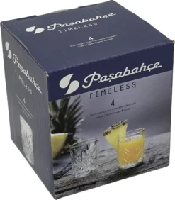 Pasabahce 52780 Shot Glas Stamper Timeless In Crystal Design 4er-Set -Optimal Weinglas Geschäft 229e1f2ab5bc225e399670f50e2d6860