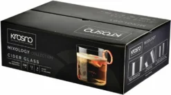 KROSNO Mixology Cidergläser, 6er-Set, 350 Ml -Optimal Weinglas Geschäft 28ccc643a5268e2c9dbbf0da9eb2c672