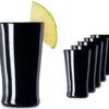 Schwarze Shotgläser Aus Glas Set 6 Teilig Pinnchen Wodkagläser 20ml (max. 30ml) -Optimal Weinglas Geschäft 3fc16492b2ce477ac779b8ee42b84ee3