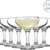 Rink Getränk 5 Tier Champagne Turm Set - 35 Gläser - 200 Ml Weinlese-Champagne Coupe Saucers -Optimal Weinglas Geschäft 4b85b6800f10d1efaf3cb19d1d2f597a