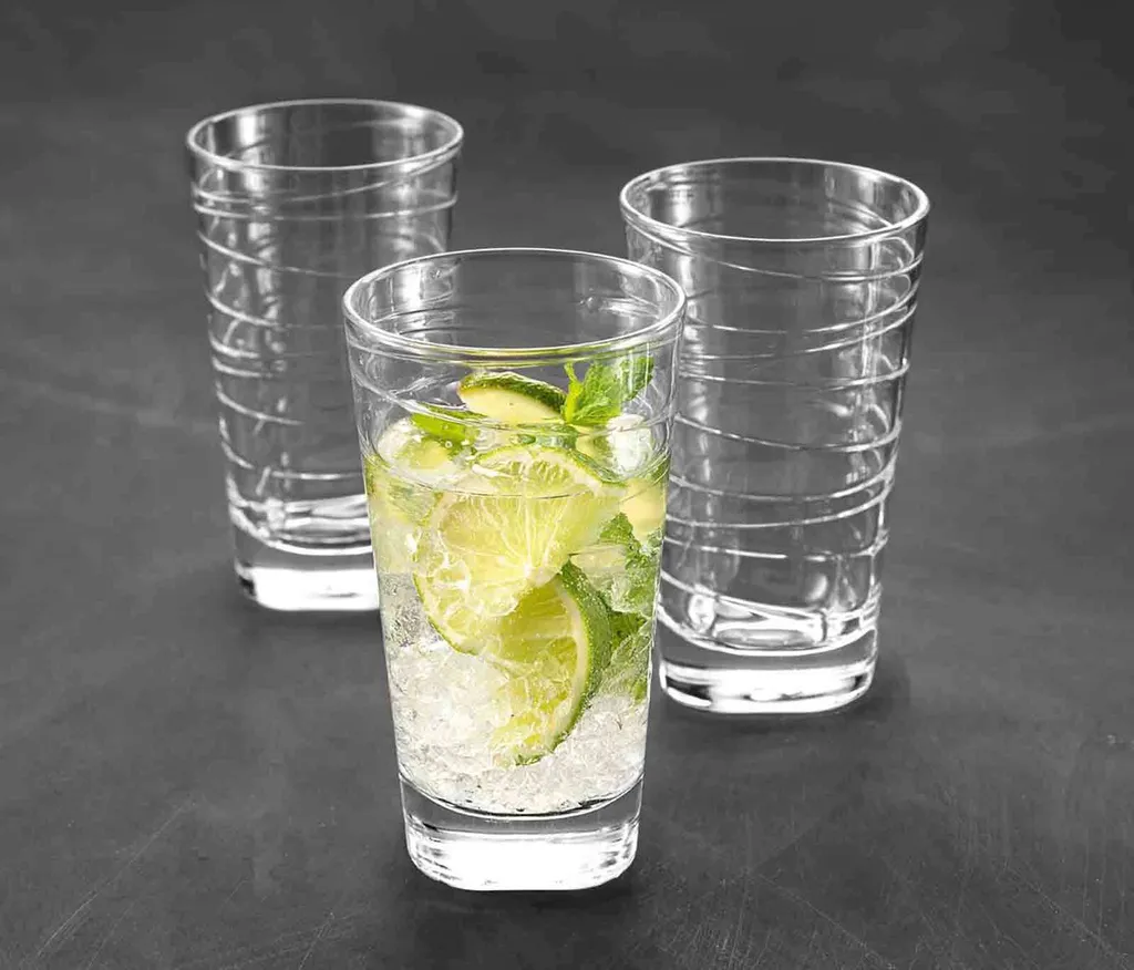 LEONARDO 019450 Vario Struttura Longdrinkbecher, Glas, 280 Ml, Klar (6 Stück) 8 LEONARDO 019450 Vario Struttura Longdrinkbecher, Glas, 280 Ml, Klar (6 Stück) – Bild 6