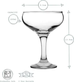 Rink Getränk 5 Tier Champagne Turm Set - 35 Gläser - 200 Ml Weinlese-Champagne Coupe Saucers -Optimal Weinglas Geschäft 53a183678d4603a8b756291a0bd9162d