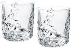 Nachtmann Whiskybecher Sculpture 365ml, Klar (4er Pack) -Optimal Weinglas Geschäft 54469ab7bf25a87e520223a0a0666595