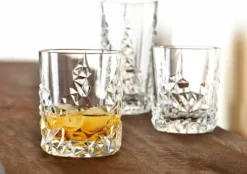 Nachtmann Whiskybecher Sculpture 365ml, Klar (4er Pack) -Optimal Weinglas Geschäft 64e357c3f8bdb86e61dbf94e25391d96