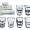 Schnapsgläser Shooter Stamper Partygläser 40 Ml / 4 Cl Mit Lustigen Sprüchen 24 Stück 6-fach Sortiert -Optimal Weinglas Geschäft 6ed96f9535dcbbcbd4a3d22d626706d3