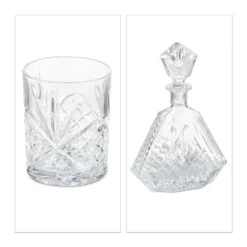 Relaxdays Whisky Set 5-teilig -Optimal Weinglas Geschäft a192013348f6560562cba7571d6e78aa