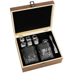 Whisky Geschenk-Set Mit 2 Gläsern, Eiswürfeln Aus Edelstahl, Zange, Samtbeutel In Einer Schönen Holzbox 21 Whisky Geschenk-Set Mit 2 Gläsern, Eiswürfeln Aus Edelstahl, Zange, Samtbeutel In Einer Schönen Holzbox -Optimal Weinglas Geschäft a7370374f663eab5310c55346d82fcaa