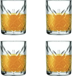 Pasabahce 52780 Shot Glas Stamper Timeless In Crystal Design 4er-Set -Optimal Weinglas Geschäft af3916606ccad105056f2e7fb311cbc0