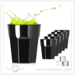 Schwarze Schnapsgläser Aus Glas 30ml (max. 40ml) Set 6 Teilig Wodkagläser Shotgläser -Optimal Weinglas Geschäft af42e5c3574302f89fb89a78d93ac4b3