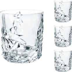 Nachtmann Whiskybecher Sculpture 365ml, Klar (4er Pack) -Optimal Weinglas Geschäft b4d0d661e61d13800a79c5956f94ed8f