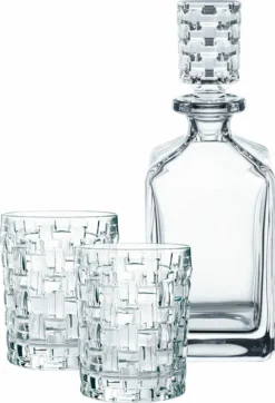 Nachtmann Bossa Nova Whiskyset 3 Teilig Kristallglas 101095 -Optimal Weinglas Geschäft bc880a9dbb355000649c790f0166aefe