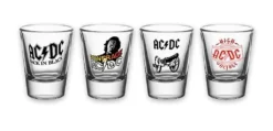 Schnapsgläser 4er Set AC/DC Mix -Optimal Weinglas Geschäft d00148db099492eafd30c1244a70747b