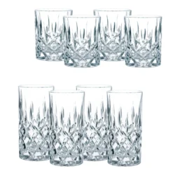 Nachtmann Nobelesse Gläser 4 Longdrinkgläser 4 Whiskygläser -Optimal Weinglas Geschäft d4610e5200e17c48222f7f7e6a140671