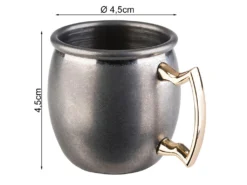 Cooles Schnaps Pinnchen 4-er Set, Stamperl Aus Edelstahl Pinneken Schnapsgläser -Optimal Weinglas Geschäft d798e8acb1ee7a4ef6b915bd68271fbd