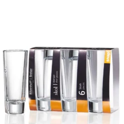 Ritzenhoff & Breker Stamper Skol 6er Set, Schnapsglas, Becher, Glas, Klar, 65 Ml, 811667 -Optimal Weinglas Geschäft e5f78a5d3def12949ba36569c74ba95c