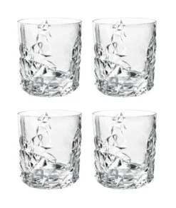 Nachtmann Whiskybecher Sculpture 365ml, Klar (4er Pack) -Optimal Weinglas Geschäft fa37fe054575c6e885424fb7f29817c3