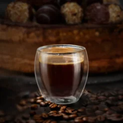 Creano Doppelwandige Espresso-Gläser, 4er-Set 100ml Thermo-Gläser Mit Schwebe-Effekt -Optimal Weinglas Geschäft fb8e675394273ab3205e5049bdef5d6d