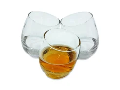 6 X Bar Rocking Whisky Glas Whiskey Trinkglas Gläser - Runder Boden 200 Ml -Optimal Weinglas Geschäft fdd048ed3098a49ec2cf00a210778a24